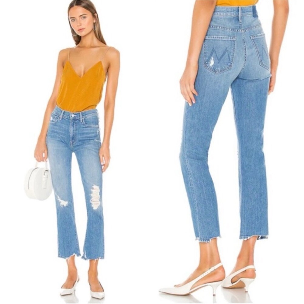 Mother Superior The Insider Ankle Chew
Destroyed Bills Size 27